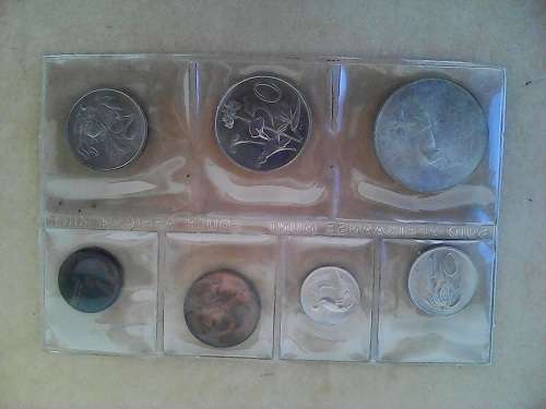 1967 RSA Uncirculated Coin Set! Sealed since 1967! ***CRAZY R1 Auction!***