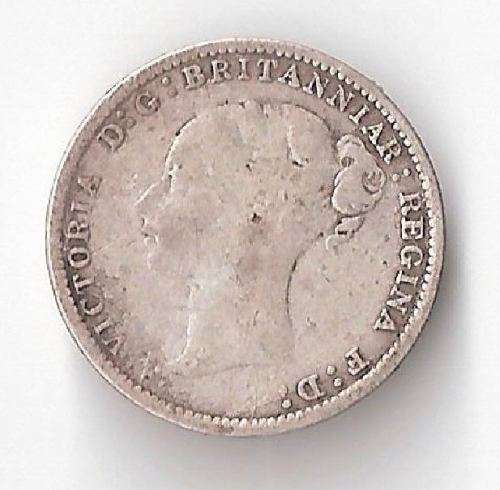 1880 Three Pence! ***CRAZY R1 Auction!***