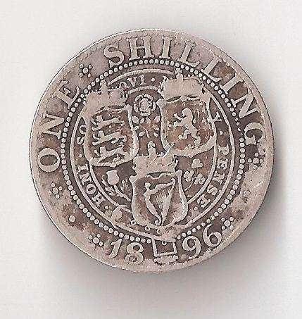 1896 One Shilling! ***CRAZY R1 Auction!***