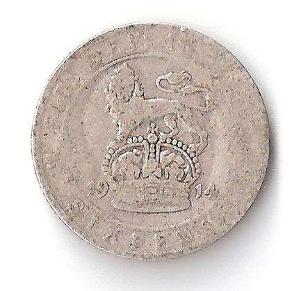 1914 Six Pence! ***CRAZY R1 Auction!***
