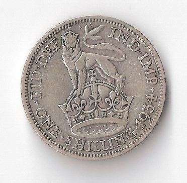 1934 One Shilling! ***CRAZY R1 Auction!***