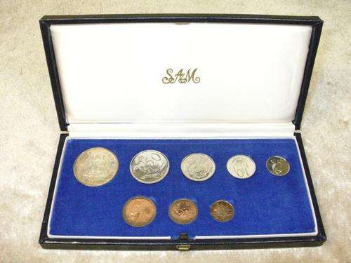 EXTREMELY RARE SET! 1973 - RSA SHORT PROOF SET! in blue SA Mint Box!