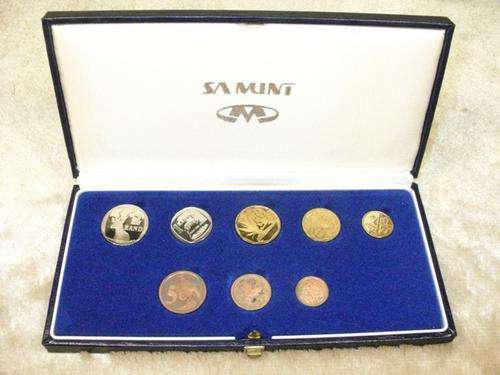 EXTREMELY RARE SET! 1991 - RSA PROOF SET! in blue SA Mint Box!