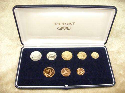 EXTREMELY RARE SET! 1993 - RSA PROOF SET! in blue SA Mint Box!