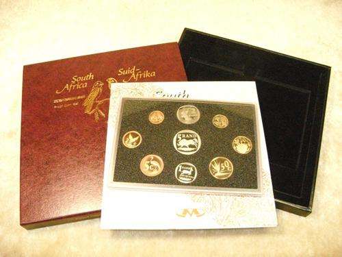 RSA PROOF SET - 1994 - ! in Brown SA Mint Box!
