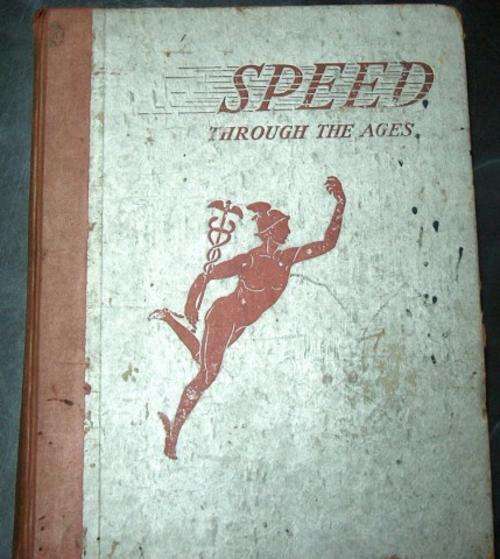 Cigarette Card Book Speed Through the Ages