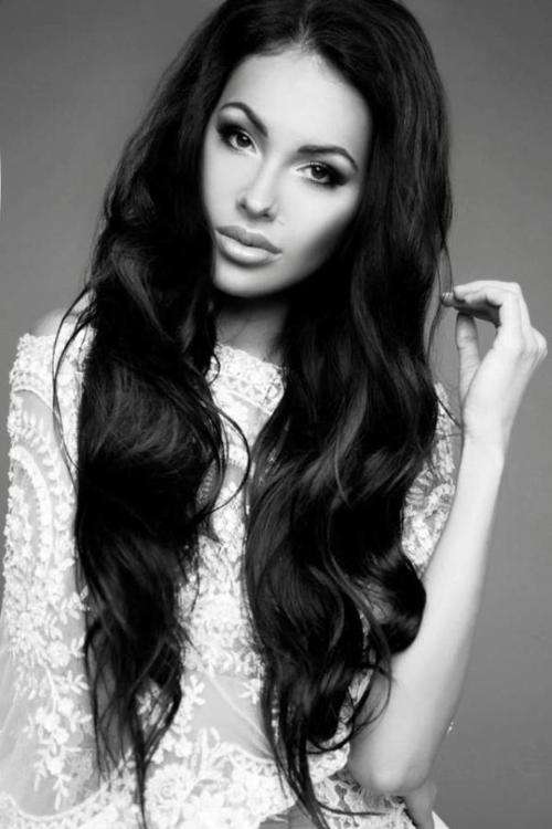 Clip In Hair Extensions 26" / 66cm  XX Long * Natural Black