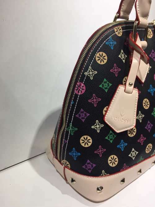 elegant semicircle shape handbag   size: 35×15×26cm