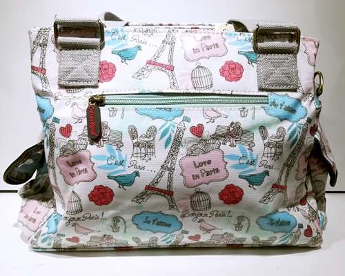 Cotton Road hand bag with wind mill sling included waterproof material  size: 31x13x23cm