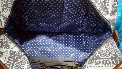 Cotton Road hand bag with Afrikaans sling included     size: 31x13x23cm