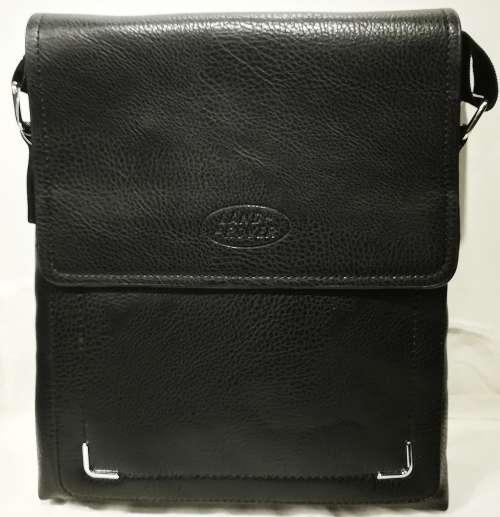 Men's briefcase shoulder sling bag,size: 26*23*5cm, BLACK