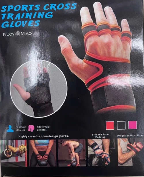 SPORTS CROSS TRAINING GLOVES