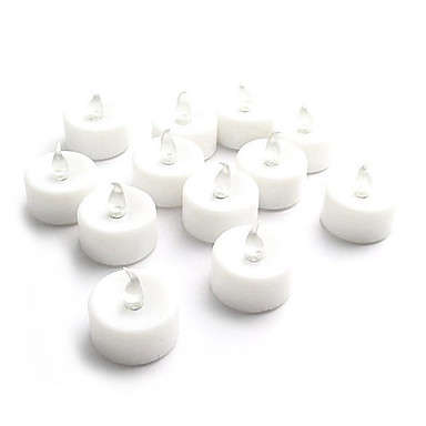 24pcs Snow White led candle