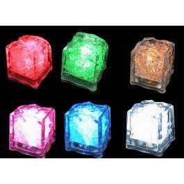 FLASHING ICE  (BATTERY OPERATED CANDLE) BATTERY INCL.