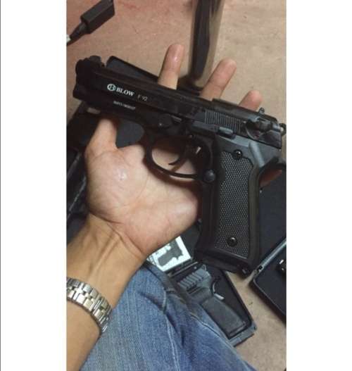 blank self protection guns