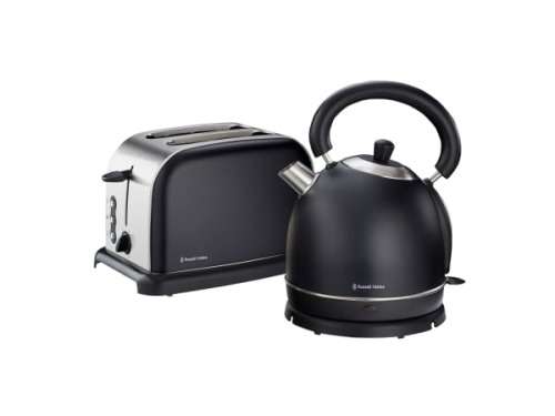 RUSSELL HOBBS KETTLE AND 2 SLICES TOASTER PACK