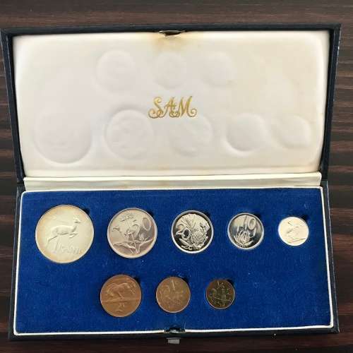 1977 SA Proof Set in Original SA Mint box (Mintage 7000)