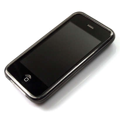 Black Gel Pouch for Apple iPhone 3G/3GS ***Free shipping***
