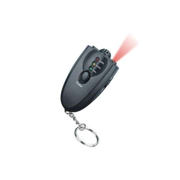BRAND NEW keychain alcohol breathalyzer