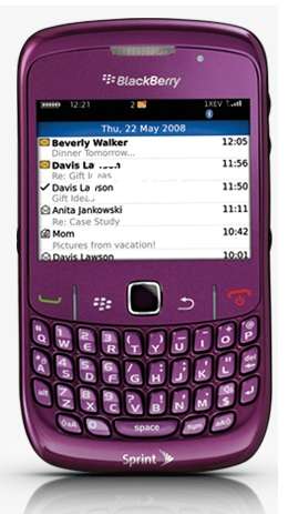 BLACKBERRY CURVE 8520(LOCAL VODACOM STOCK)(DEMO)(PURPLE)