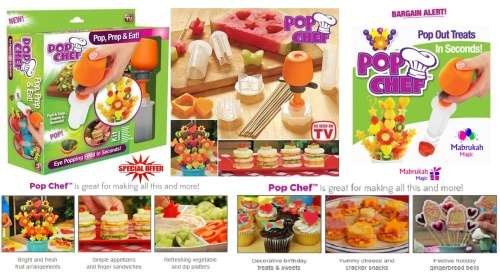*PS READ FULLY*CLEARANCE*AMAZING POP CHEF***MAKING FOOD A WORK OF ART***BARGAINS DEALS***