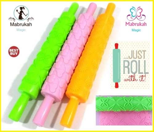 ***EXQUISITE PATTERN ROLLING PINS***3 FABULOUS PATTERNS!!! BID PER ITEM***