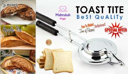 ***SUPER COMPACT & EASY TO USE***TOAST TITE HAND HELD GRILL***