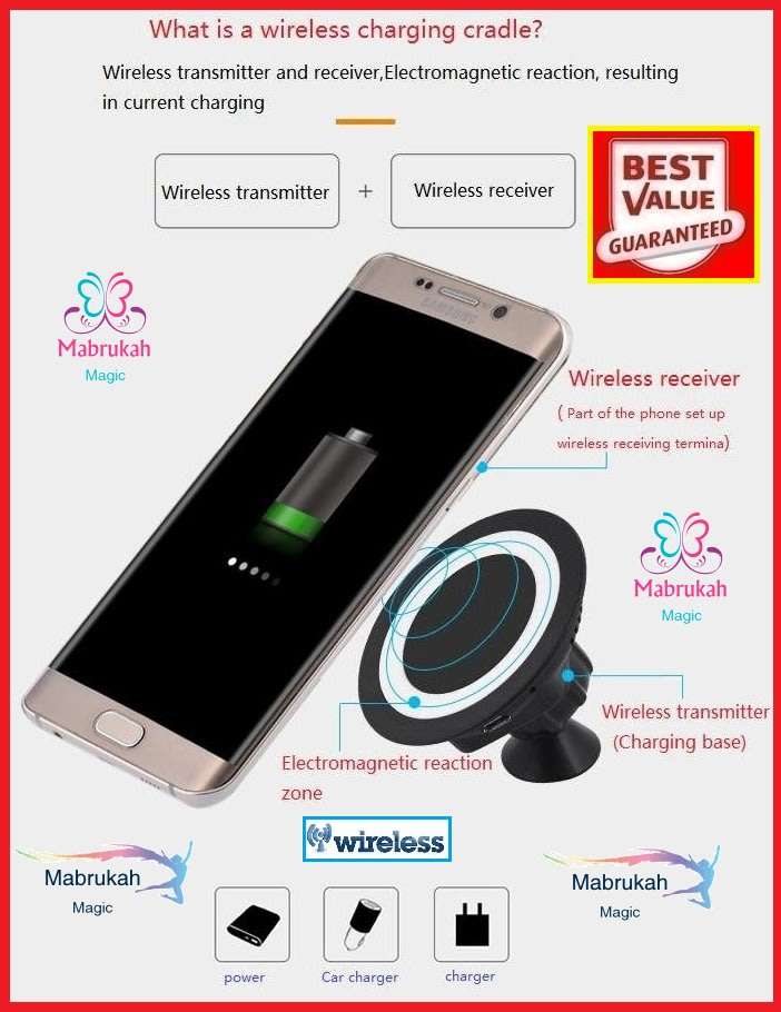 ***SMART ROTATING WIRELESS CHARGER***CRAZZEEE DEAL***LAST STOCK CLEARANCE***