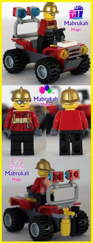 ***ONLY R1 BID INCREMENTS***NEW***44 PIECES MARVELOUS FIRE POLICE BLOCK SET***AMAZING!BID PER ITEM!