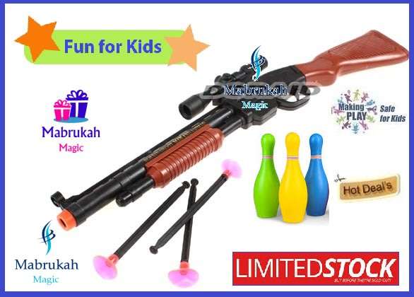 ***ONLY R1 BID INCREMENTS***SAFE FOR KIDS***BEST TOY PUMP SUCTION DART GUN***MAKING PLAY FUN**
