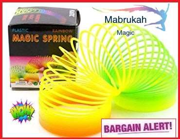 *ONLY R1 BID INCREMENTS***SLINKY MAGIC RAINBOW SPRING***AMAZING DEAL!!!BID PER ITEM!!!