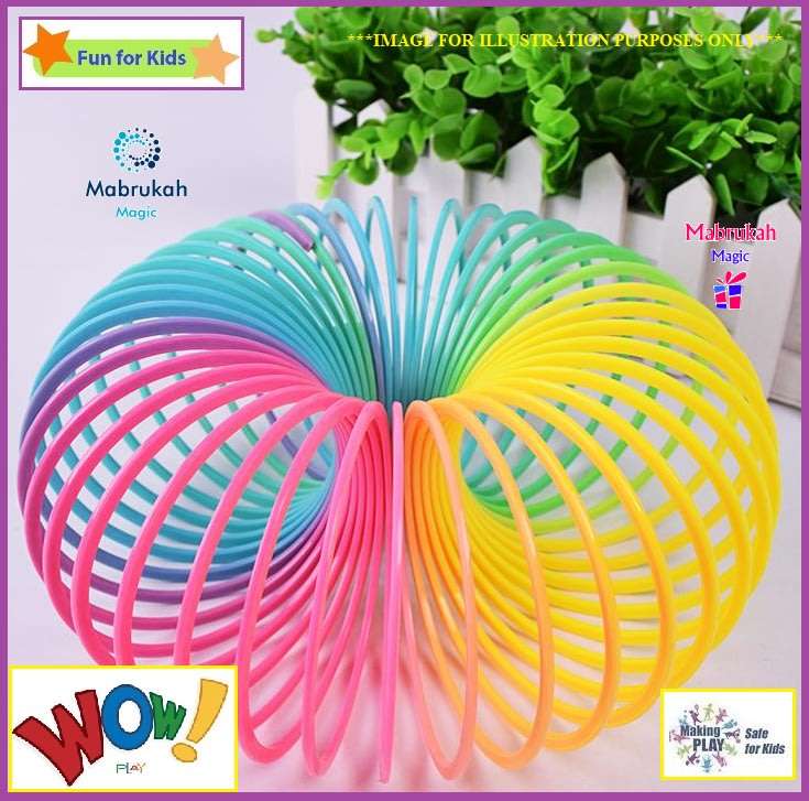 *ONLY R1 BID INCREMENTS***SLINKY MAGIC RAINBOW SPRING***AMAZING DEAL!!!BID PER ITEM!!!