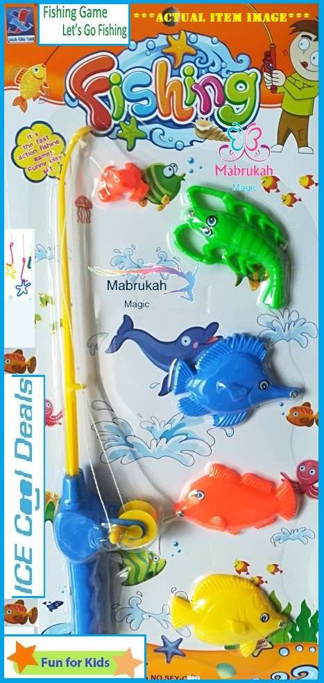 ***ONLY R1 BID INCREMENTS***FUN MAGNETIC PLAY FISHING TOY SET***AMAZING DEAL!!!BID PER ITEM!!!