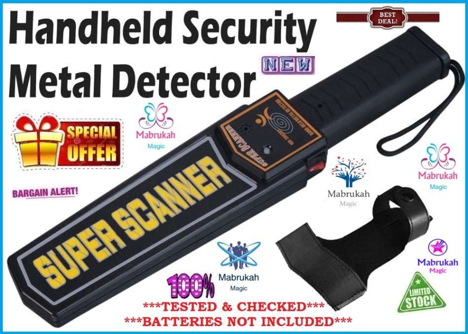 *PLEASE READ FULLY**NEW SUPER SCANNER WITH POUCH*BEEP & BUZZ***BOX DAMAGED***!!!!