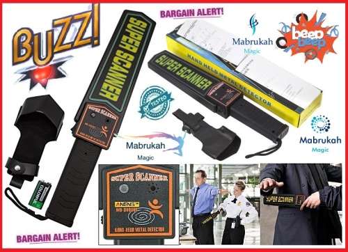 *PLEASE READ FULLY**NEW SUPER SCANNER WITH POUCH*BEEP & BUZZ***BOX DAMAGED***!!!!