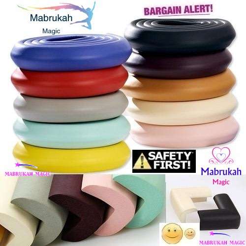 *PLEASE READ FULLY***SAFETY FIRST - CORNER PROTECTOR 2M ROLL***SUPER DEAL!!!BID PER ITEM!!!
