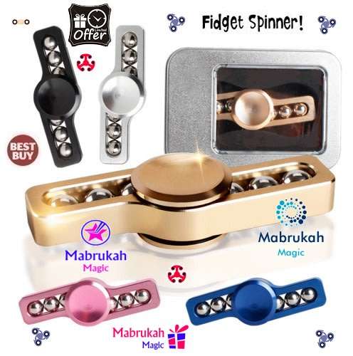 *ONLY R1 BID INCREMENTS***DAZZLING METAL FIDGET SPINNER***STRESS FREE DEAL!!!BID PER ITEM!!!