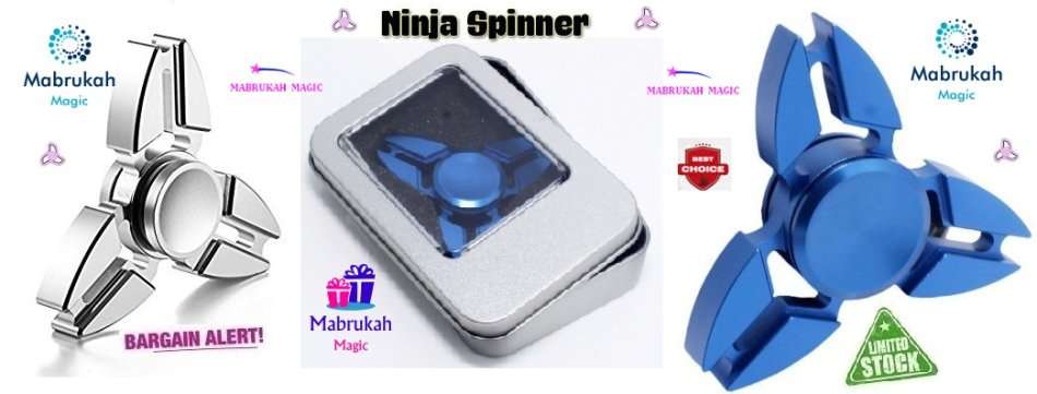 ***LOCKDOWN STRESS FREE***DAZZLING NINJA METAL FIDGET SPINNER***STRESS FREE DEAL!!!BID PER ITEM!!!