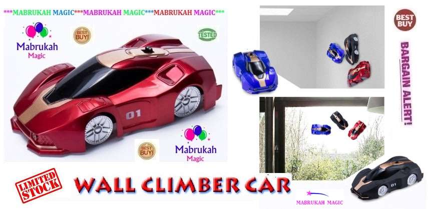 *ONLY R1 BID INCREMENTS***INFRARED REMOTE CONTROL WALL CLIMBER CAR***RACING DEAL!!!BID PER ITEM!!!