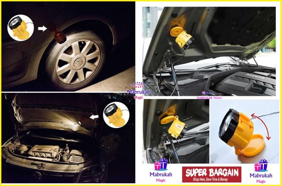 *CLEARANCE*LAST 2 IN STOCK*MAGNETIC SPOTLIGHT***BRIGHT SPARKLING DEAL!!!BID PER ITEM!!!