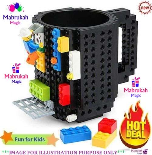 ***LEGO BUILD ON BRICK MUG***LIGHTNING DEAL!!!FUN &VERSATILE***LAST 1 IN STOCK!!!
