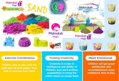 ***MINI TUB STARTER SET INNOVATIVE & FUN MOTION SAND WITH MOULD***BID PER ITEM***