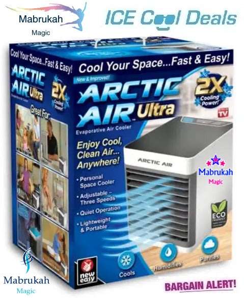 *LAST 2 IN STOCK***ARCTIC AIR ULTRA-MULTI-FUNCTION DESKTOP AIR CONDITIONING FAN!BUY PER ITEM!