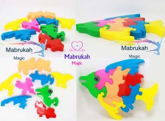 ***CUTE MIX VARIED SHAPED PLASTIC PUZZLE***LOVELY DEAL**BID PER ITEM!!!