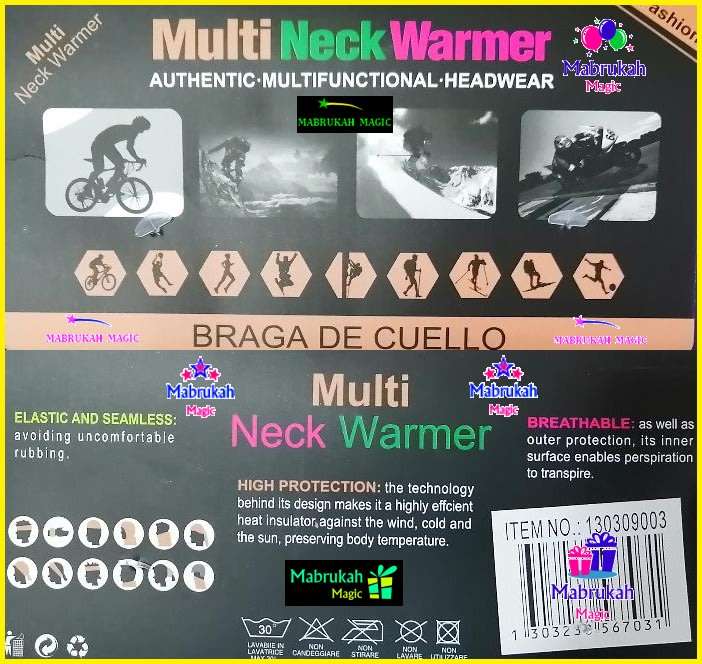 **UNISEX**MULTI PURPOSE POLAR FLEECE NECK WARMERS, USE AS MASK TOO*PURPLE ONLY***BID PER ITEM!!!