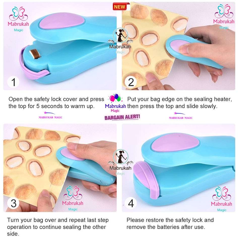 ***PORTABLE HAND HELD BATTERY OPERATED HEAT SEALER***FRESH DEAL!!!BUY PER ITEM!!!