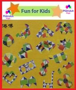 ***AMAZING RUBIKS SNAKE CUBE***RANDOM COLOR AS PER STOCK***BID PER ITEM!!!