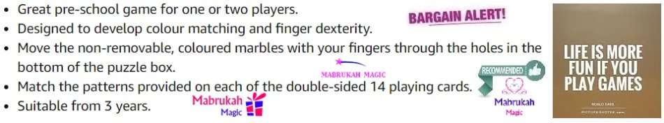 ***CREATIVE PUZZLE GAME***TRICKY FINGERS***BID NOW***