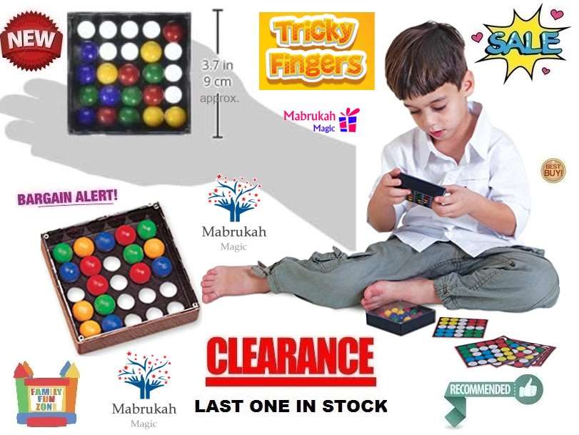 ***CREATIVE PUZZLE GAME***TRICKY FINGERS***BID NOW***