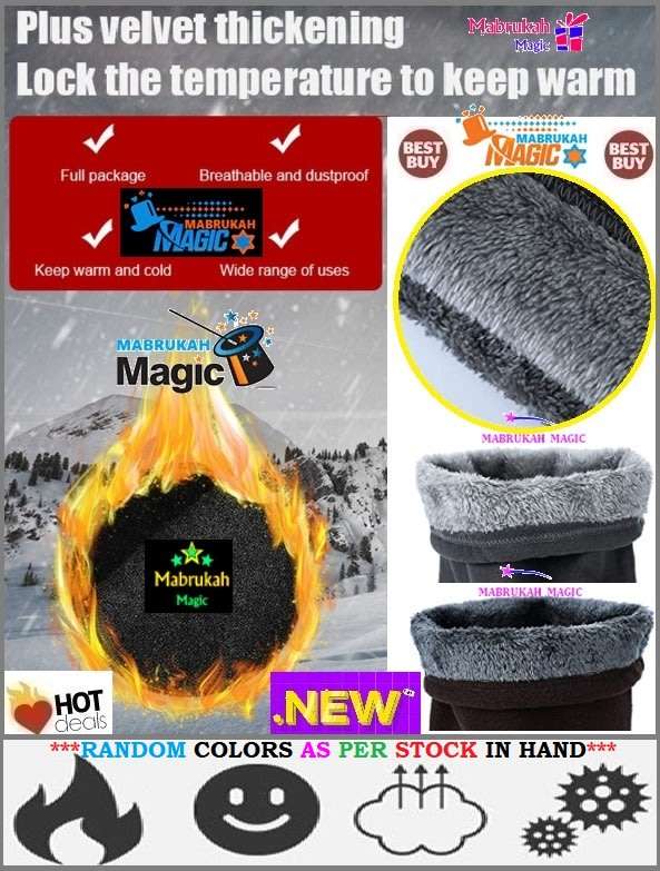 ***REVERSIBLE SOFT LUXURIOUS NECK WARMER***VELVET INNER*RANDOM COLOR**BID PER ITEM!